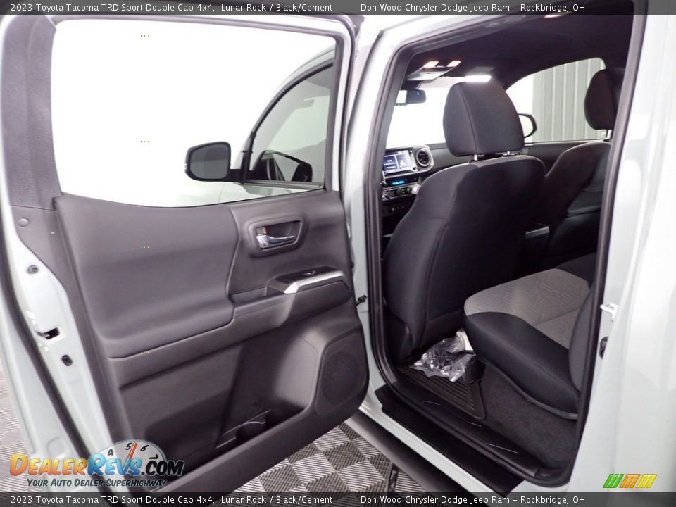 2023 Toyota Tacoma TRD Sport Double Cab 4x4 Lunar Rock / Black/Cement Photo #21