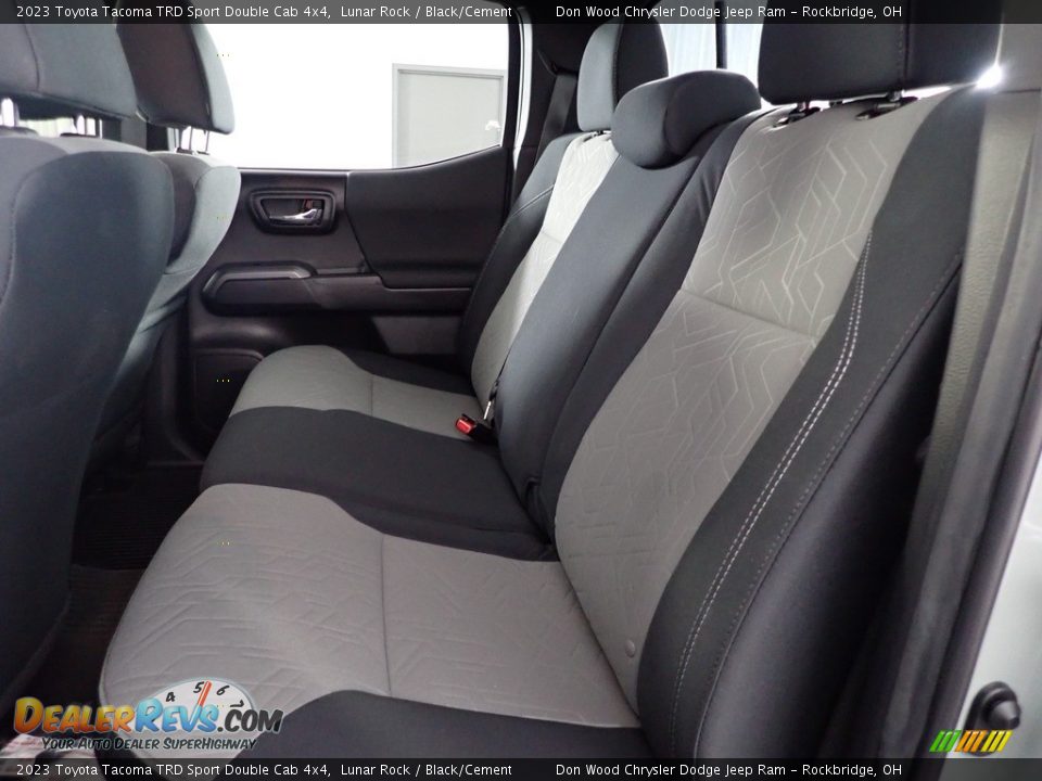Rear Seat of 2023 Toyota Tacoma TRD Sport Double Cab 4x4 Photo #22