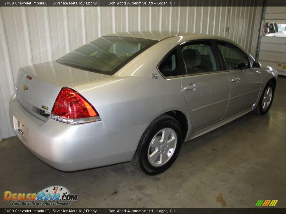 2009 Chevrolet Impala LT Silver Ice Metallic / Ebony Photo #5