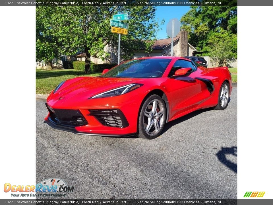 2022 Chevrolet Corvette Stingray Convertible Torch Red / Adrenalin Red Photo #1