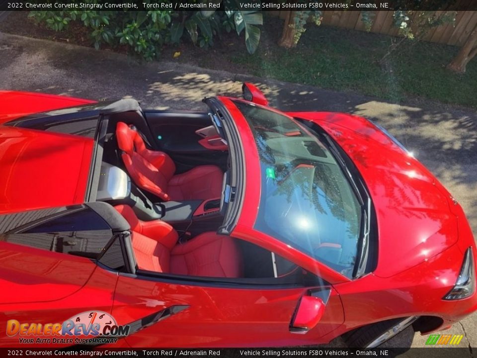 2022 Chevrolet Corvette Stingray Convertible Torch Red / Adrenalin Red Photo #3