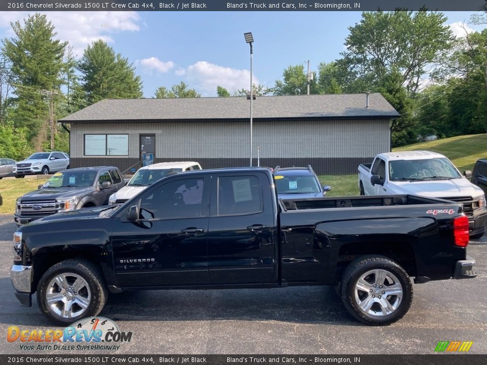 Black 2016 Chevrolet Silverado 1500 LT Crew Cab 4x4 Photo #1