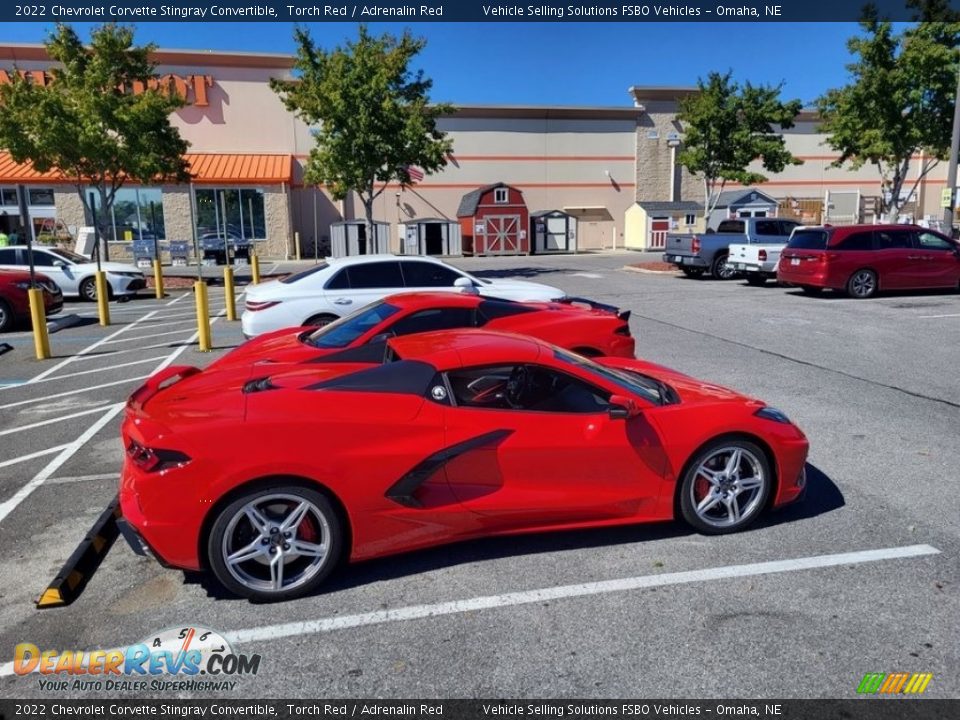 2022 Chevrolet Corvette Stingray Convertible Torch Red / Adrenalin Red Photo #4