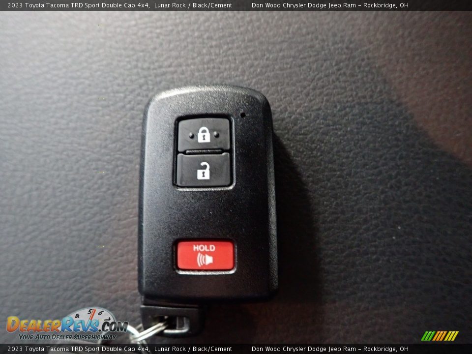 2023 Toyota Tacoma TRD Sport Double Cab 4x4 Lunar Rock / Black/Cement Photo #29