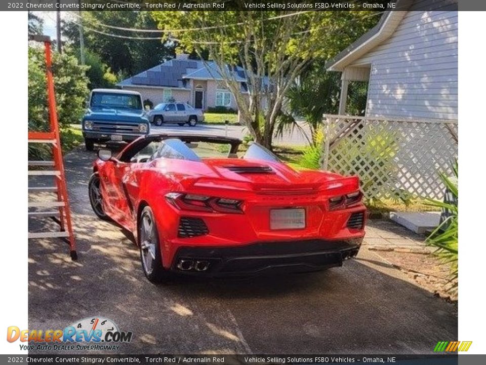 2022 Chevrolet Corvette Stingray Convertible Torch Red / Adrenalin Red Photo #6