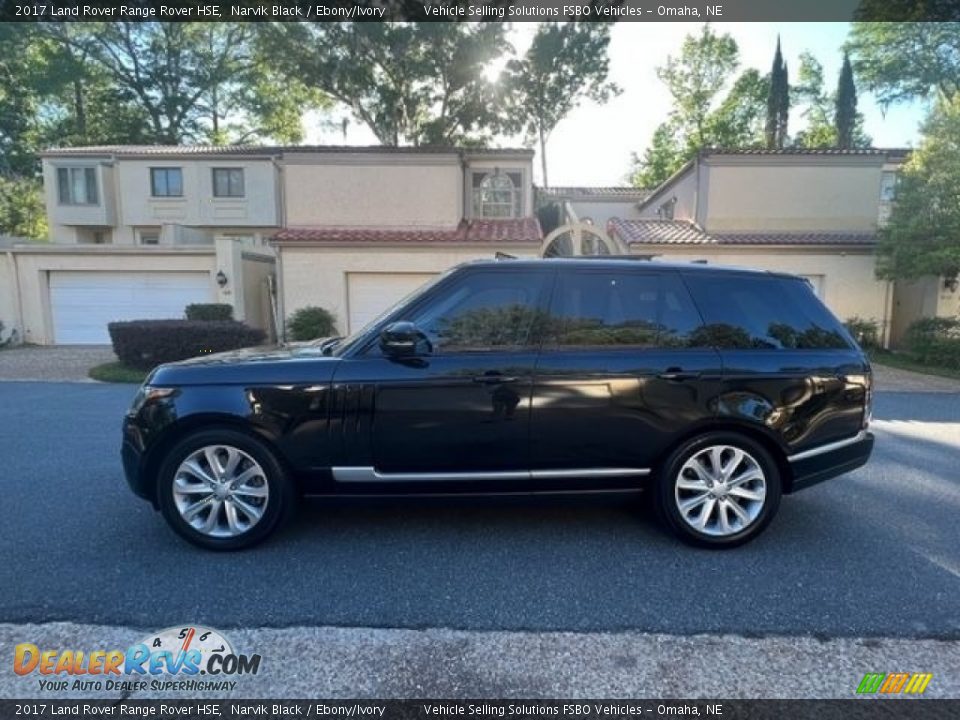 2017 Land Rover Range Rover HSE Narvik Black / Ebony/Ivory Photo #1