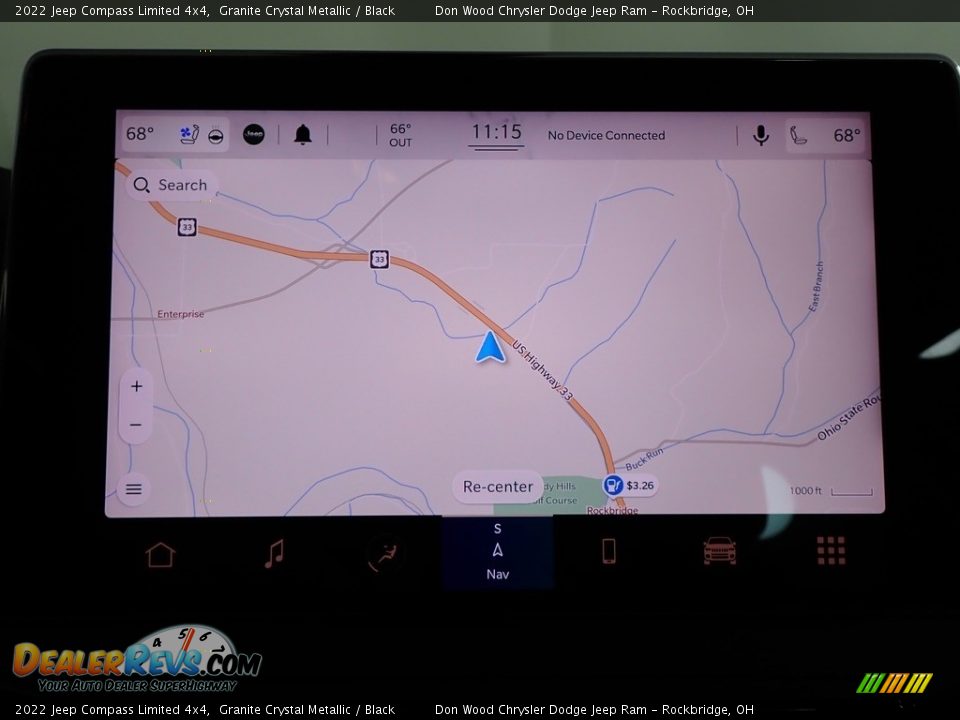 2022 Jeep Compass Limited 4x4 Granite Crystal Metallic / Black Photo #4