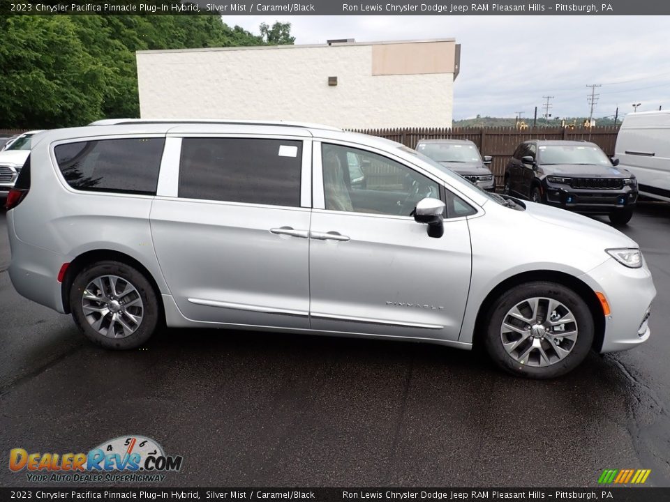 Silver Mist 2023 Chrysler Pacifica Pinnacle Plug-In Hybrid Photo #7