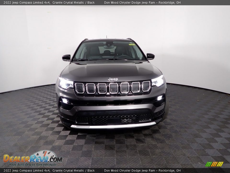 2022 Jeep Compass Limited 4x4 Granite Crystal Metallic / Black Photo #6