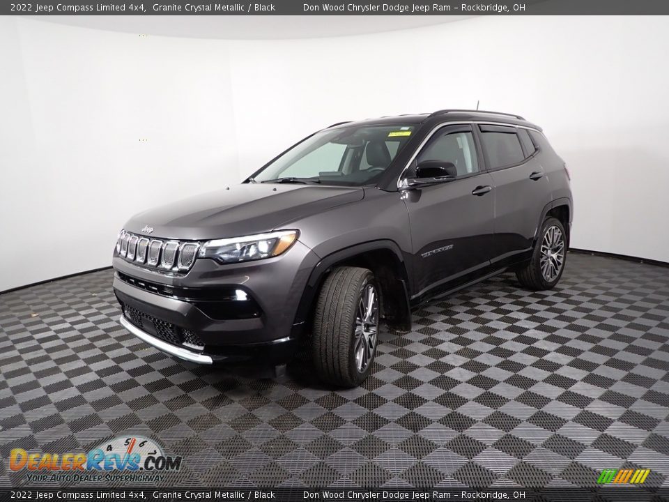 2022 Jeep Compass Limited 4x4 Granite Crystal Metallic / Black Photo #7