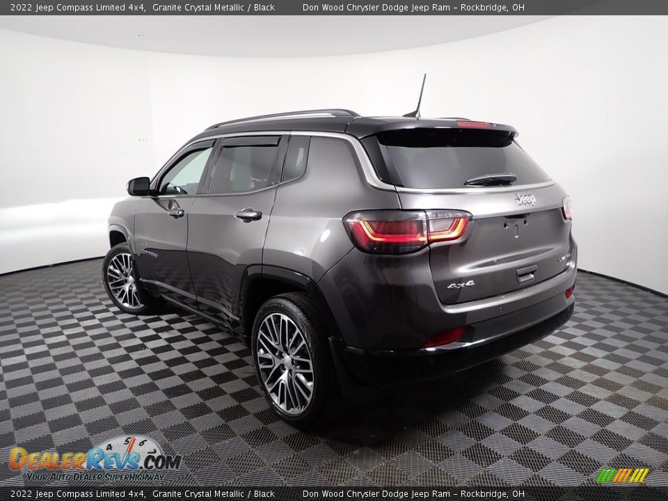 2022 Jeep Compass Limited 4x4 Granite Crystal Metallic / Black Photo #8