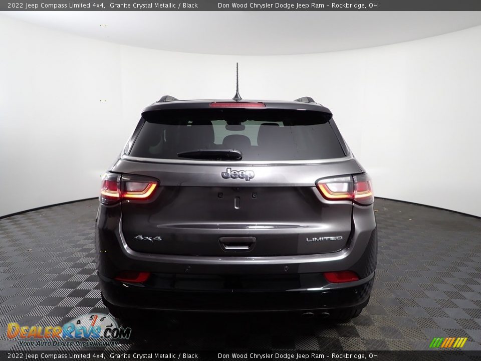 2022 Jeep Compass Limited 4x4 Granite Crystal Metallic / Black Photo #9