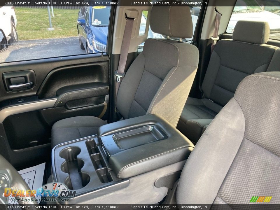 2016 Chevrolet Silverado 1500 LT Crew Cab 4x4 Black / Jet Black Photo #14
