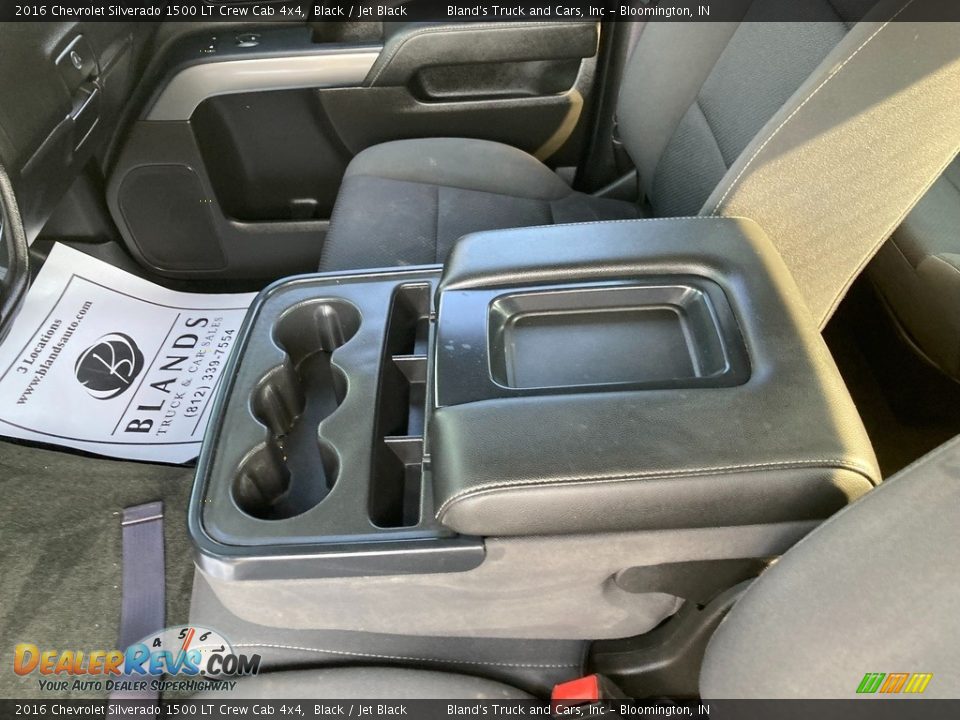 2016 Chevrolet Silverado 1500 LT Crew Cab 4x4 Black / Jet Black Photo #15