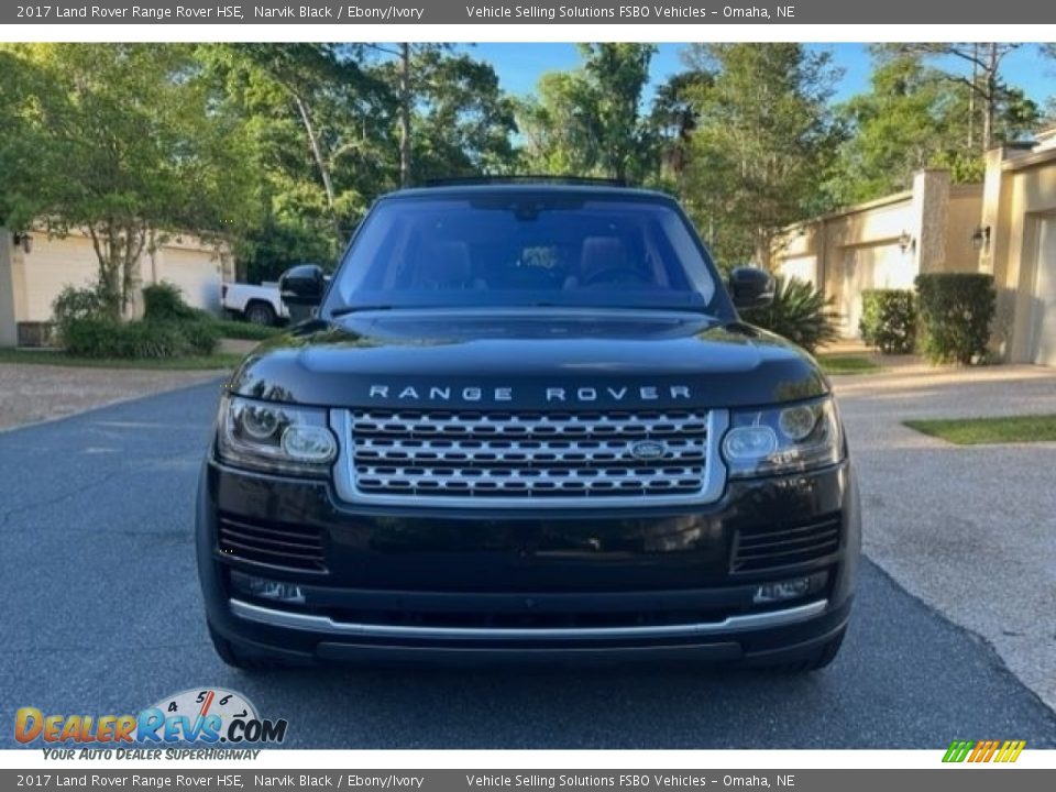 2017 Land Rover Range Rover HSE Narvik Black / Ebony/Ivory Photo #13