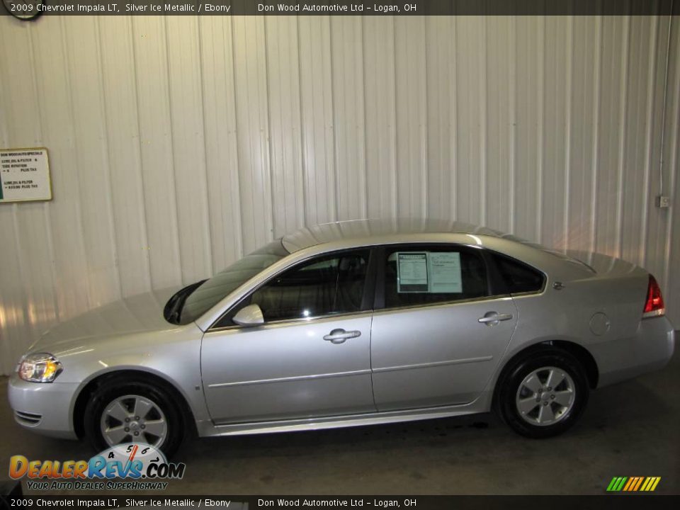 2009 Chevrolet Impala LT Silver Ice Metallic / Ebony Photo #7