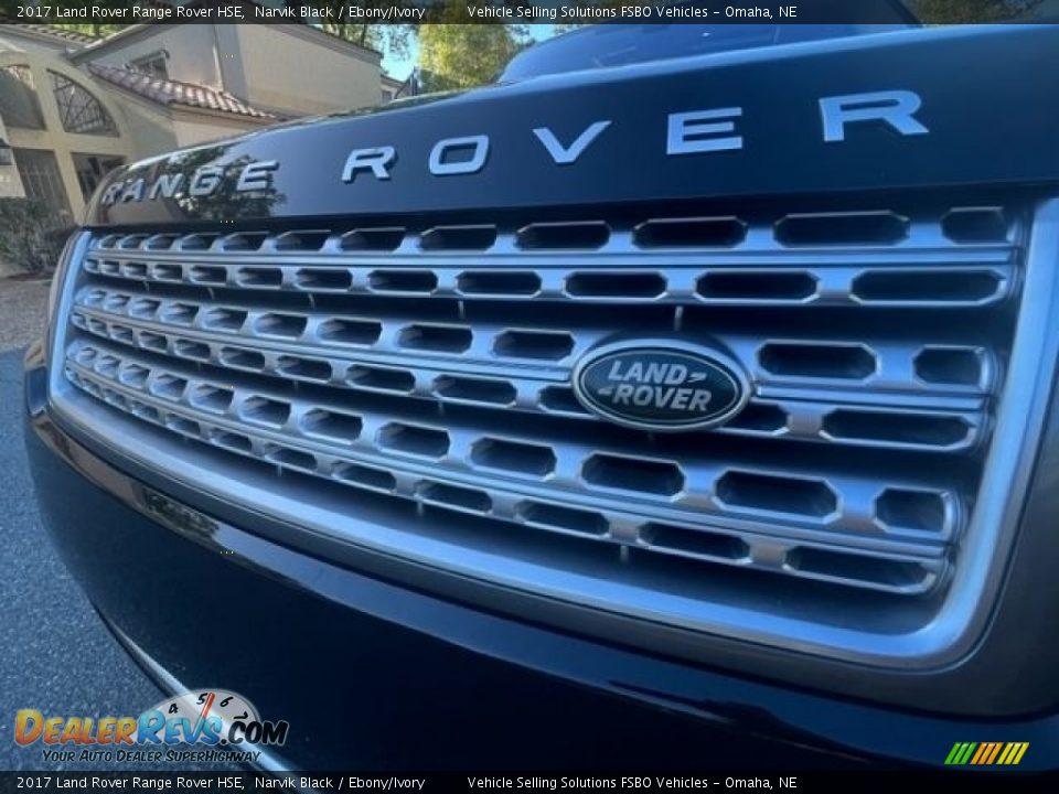 2017 Land Rover Range Rover HSE Narvik Black / Ebony/Ivory Photo #14