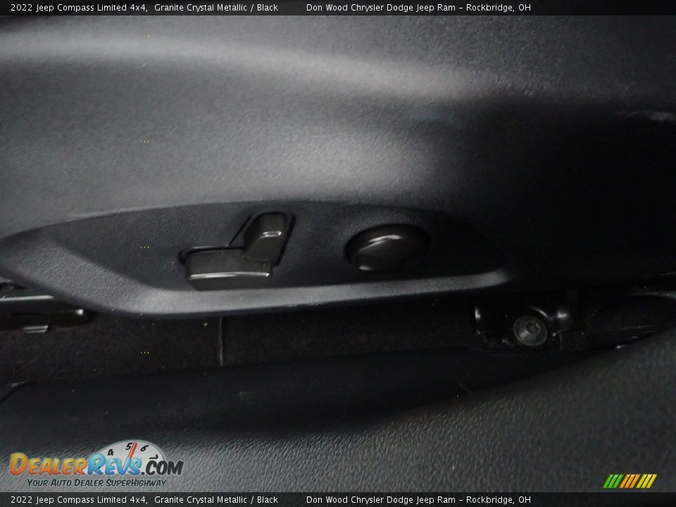 2022 Jeep Compass Limited 4x4 Granite Crystal Metallic / Black Photo #15