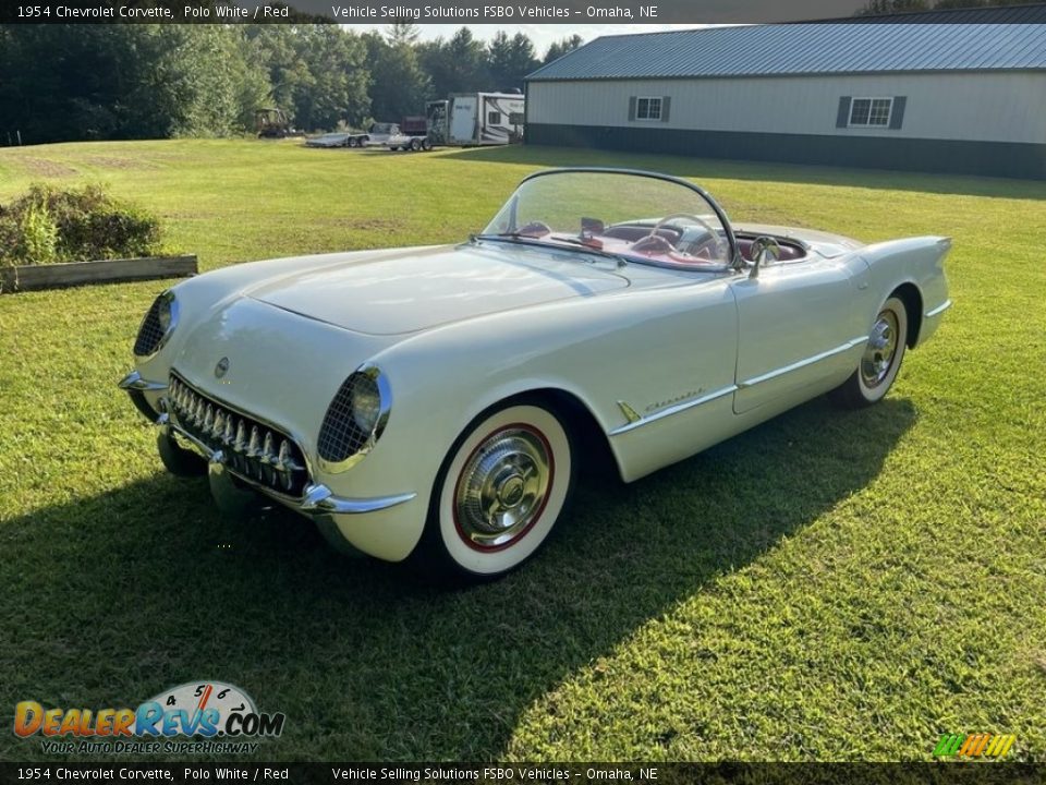 Polo White 1954 Chevrolet Corvette  Photo #2