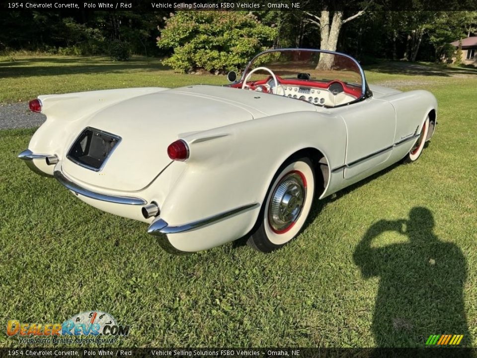 Polo White 1954 Chevrolet Corvette  Photo #3