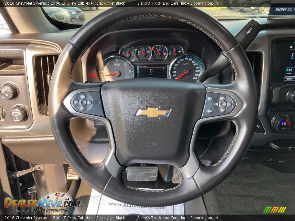 2016 Chevrolet Silverado 1500 LT Crew Cab 4x4 Steering Wheel Photo #20