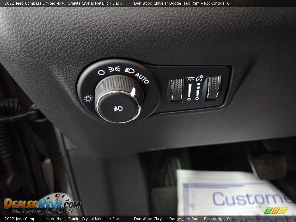 2022 Jeep Compass Limited 4x4 Granite Crystal Metallic / Black Photo #17