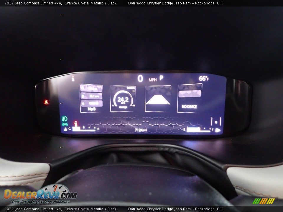 2022 Jeep Compass Limited 4x4 Granite Crystal Metallic / Black Photo #20