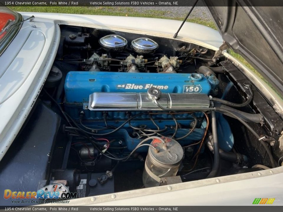 1954 Chevrolet Corvette  Chevy 235 OHV 12-Valve Blue Flame Inline 6 Cylinder Engine Photo #8