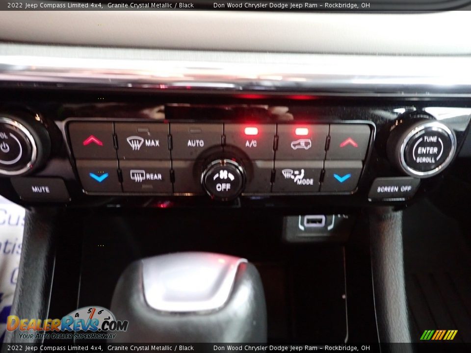 2022 Jeep Compass Limited 4x4 Granite Crystal Metallic / Black Photo #22