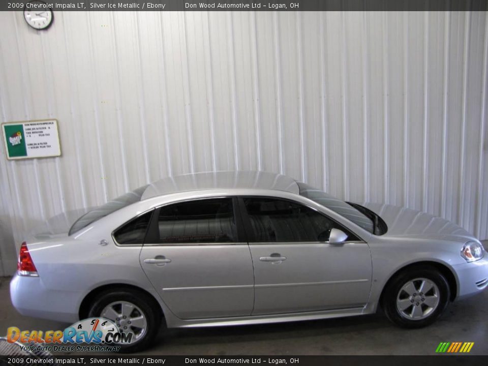 2009 Chevrolet Impala LT Silver Ice Metallic / Ebony Photo #8