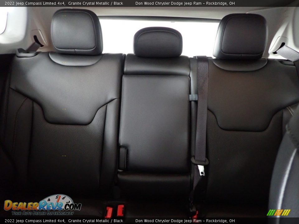 2022 Jeep Compass Limited 4x4 Granite Crystal Metallic / Black Photo #24