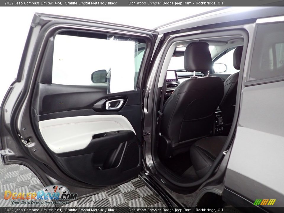 2022 Jeep Compass Limited 4x4 Granite Crystal Metallic / Black Photo #25