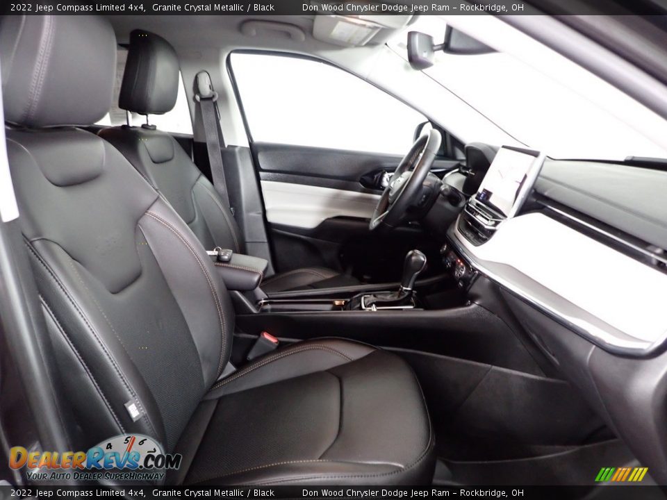 2022 Jeep Compass Limited 4x4 Granite Crystal Metallic / Black Photo #30