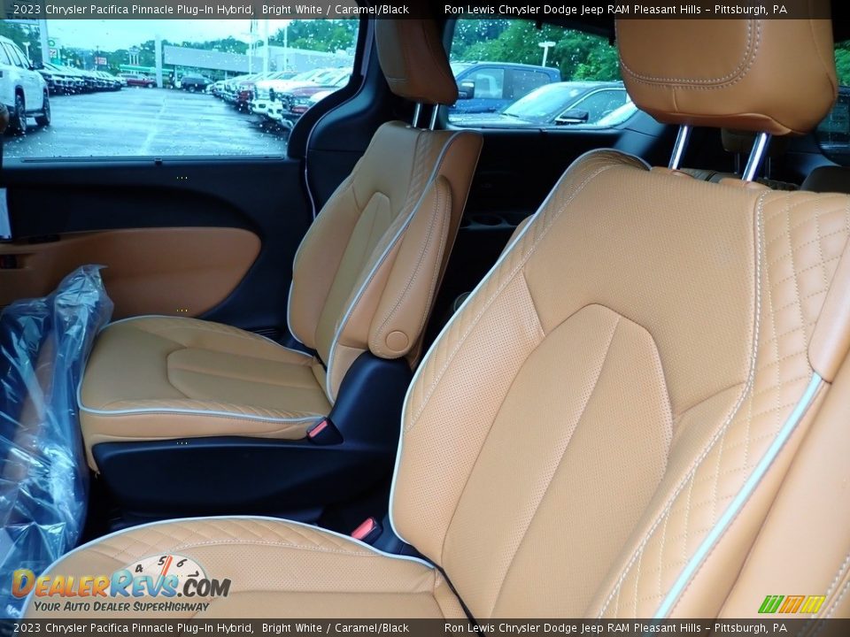 Rear Seat of 2023 Chrysler Pacifica Pinnacle Plug-In Hybrid Photo #12