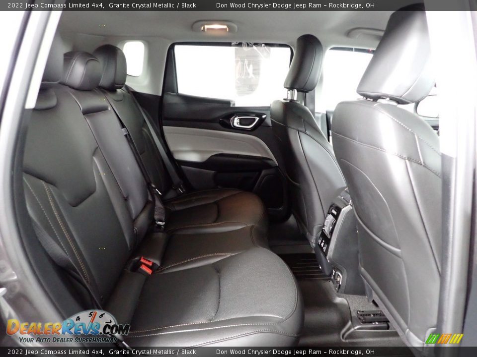 2022 Jeep Compass Limited 4x4 Granite Crystal Metallic / Black Photo #32