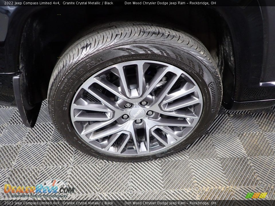 2022 Jeep Compass Limited 4x4 Granite Crystal Metallic / Black Photo #33