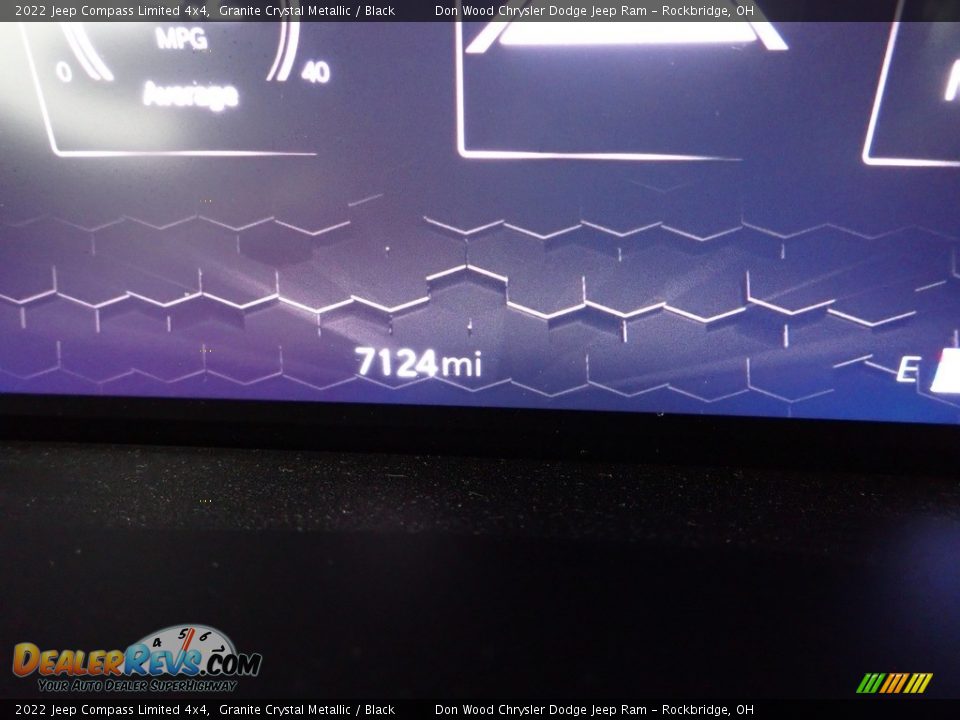 2022 Jeep Compass Limited 4x4 Granite Crystal Metallic / Black Photo #34