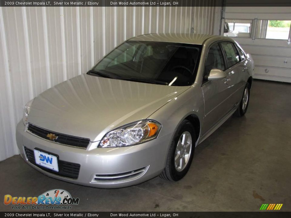 2009 Chevrolet Impala LT Silver Ice Metallic / Ebony Photo #9