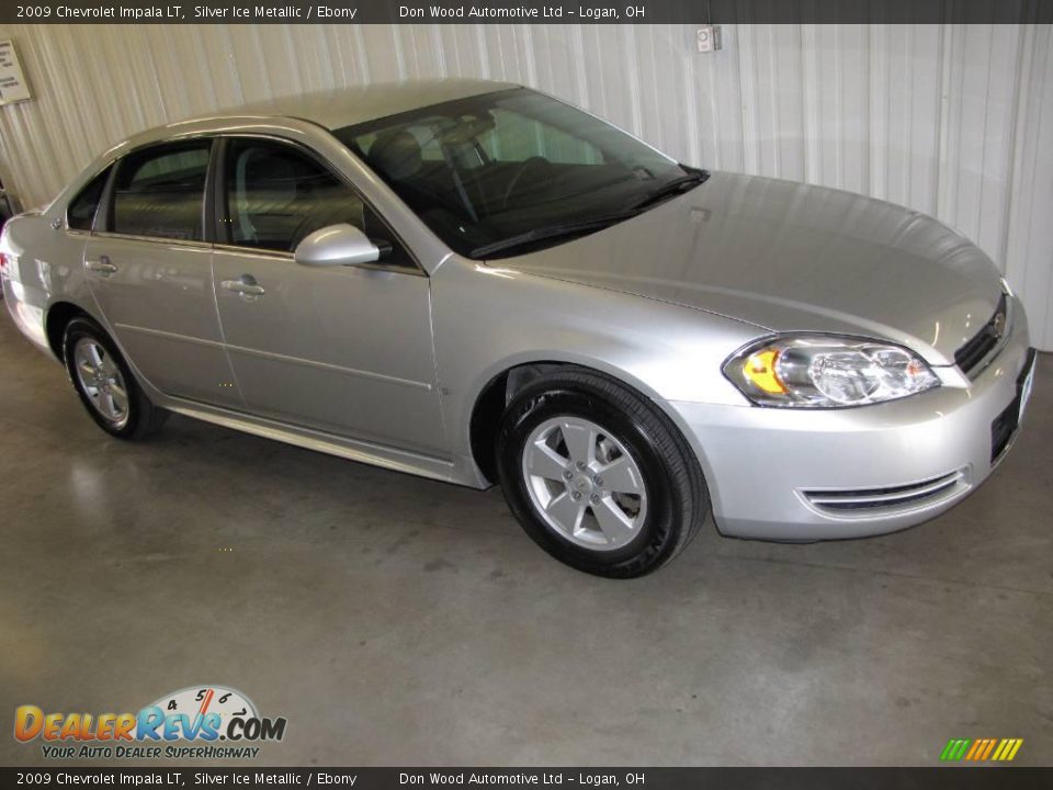 2009 Chevrolet Impala LT Silver Ice Metallic / Ebony Photo #10