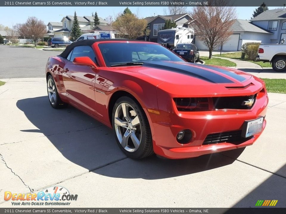 2011 Chevrolet Camaro SS Convertible Victory Red / Black Photo #1