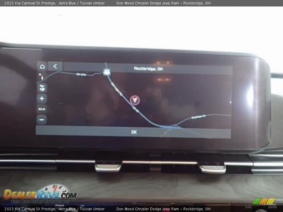 2023 Kia Carnival SX Prestige Astra Blue / Tucsan Umber Photo #4
