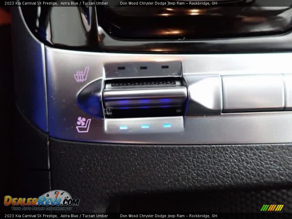 2023 Kia Carnival SX Prestige Astra Blue / Tucsan Umber Photo #5