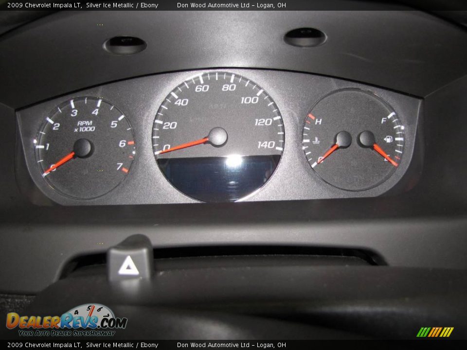 2009 Chevrolet Impala LT Silver Ice Metallic / Ebony Photo #12