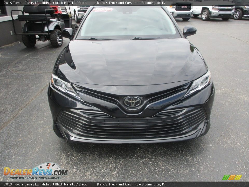 2019 Toyota Camry LE Midnight Black Metallic / Black Photo #21