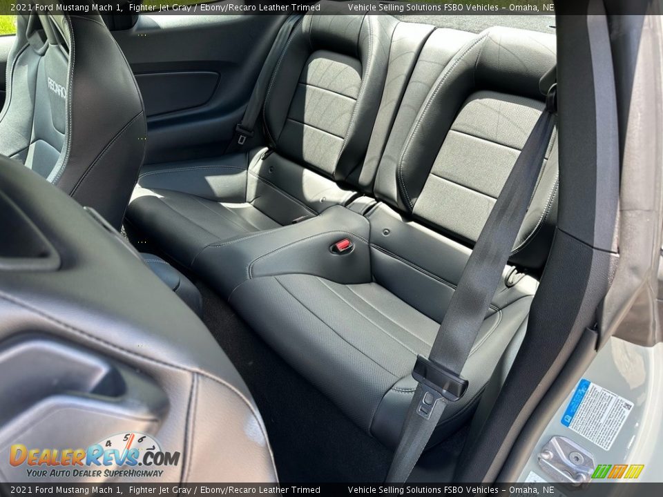 Rear Seat of 2021 Ford Mustang Mach 1 Photo #5