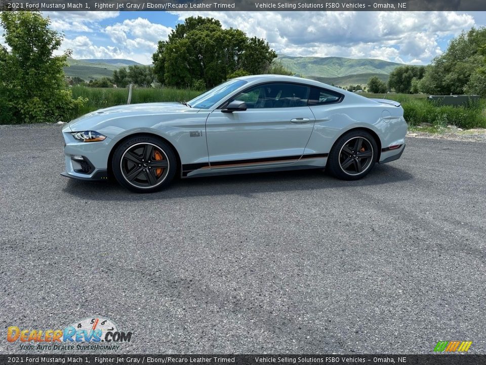 Fighter Jet Gray 2021 Ford Mustang Mach 1 Photo #14