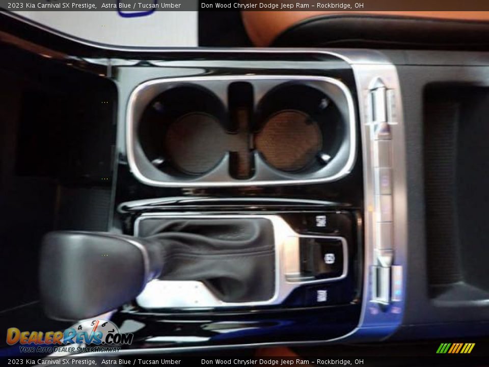 2023 Kia Carnival SX Prestige Astra Blue / Tucsan Umber Photo #24