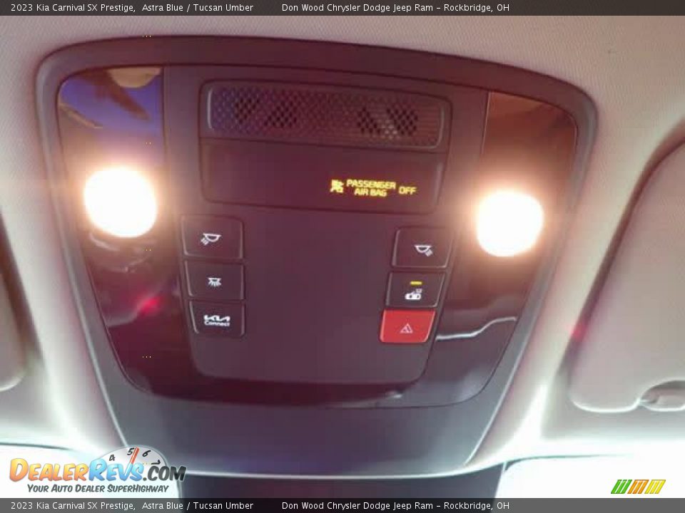 2023 Kia Carnival SX Prestige Astra Blue / Tucsan Umber Photo #25