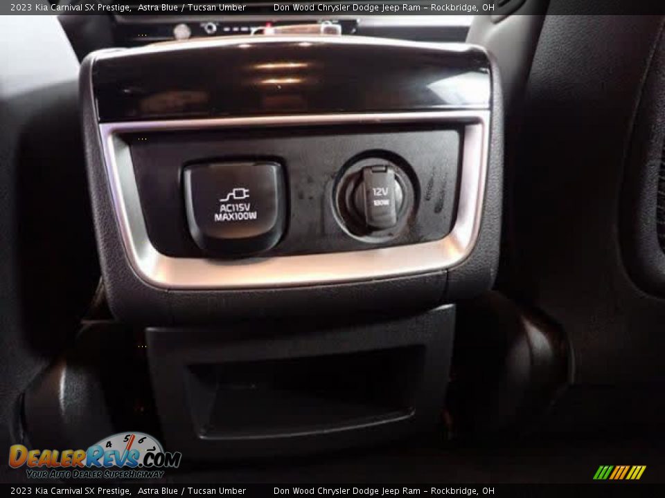 2023 Kia Carnival SX Prestige Astra Blue / Tucsan Umber Photo #28