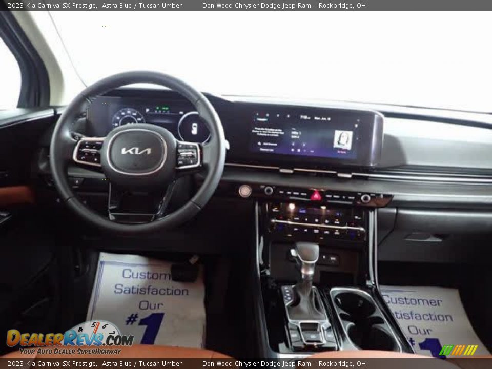 2023 Kia Carnival SX Prestige Astra Blue / Tucsan Umber Photo #29